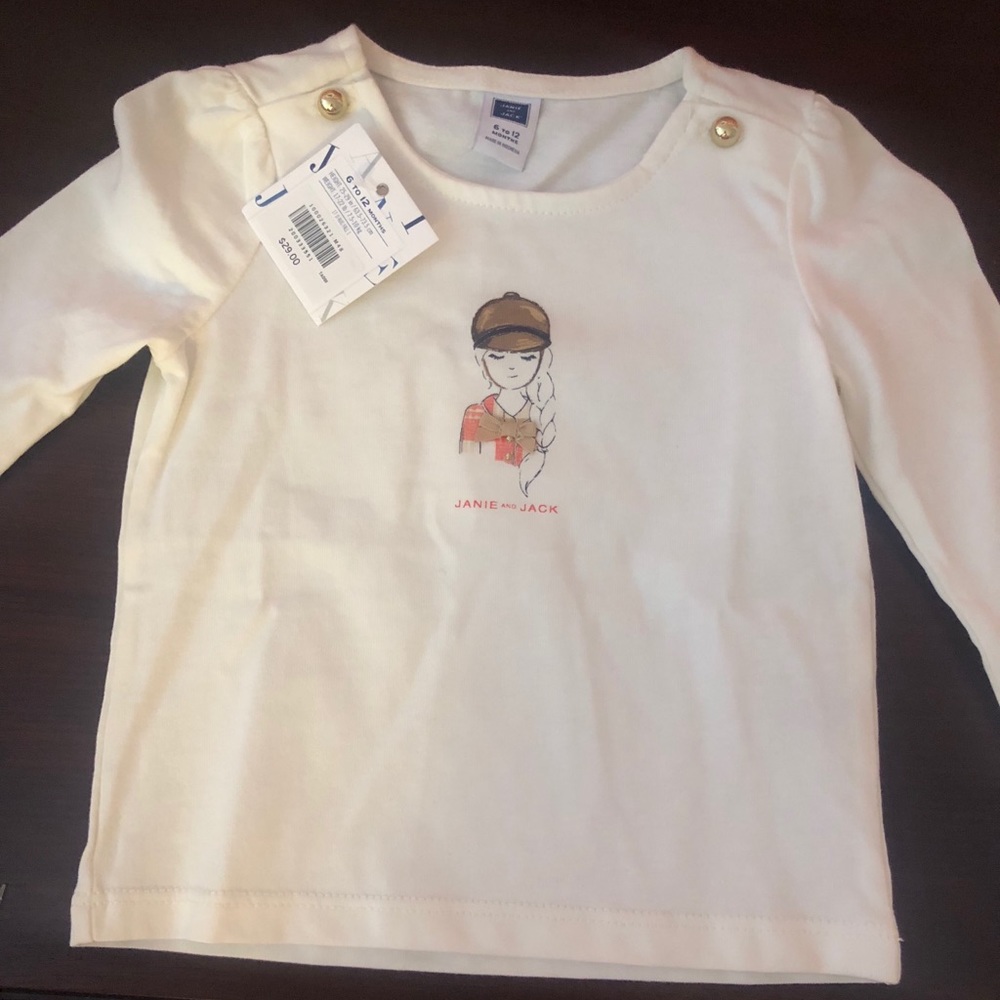 Janie and Jack Equestrian Shirt